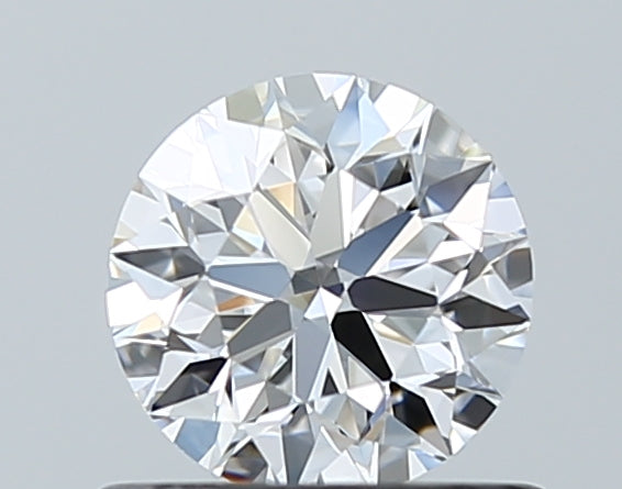 GIA 0.66 Carat Round Brilliant Natural Diamond 鑽石
