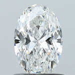 GIA 0.81 Carat Oval Natural Diamond
