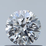 GIA 0.53 Carat Round Brilliant Natural Diamond 鑽石