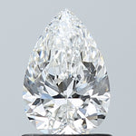 GIA 1.00 Carat Pear Natural Diamond