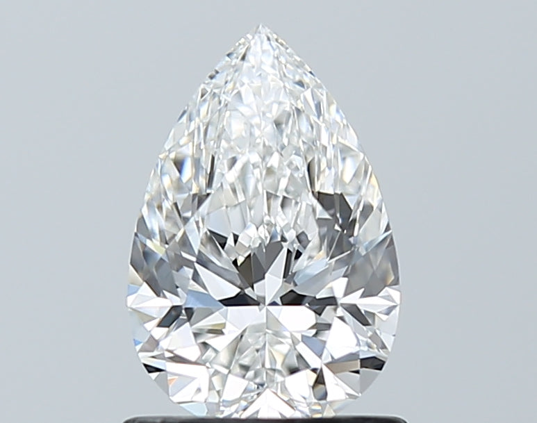 GIA 1.00 Carat Pear Natural Diamond