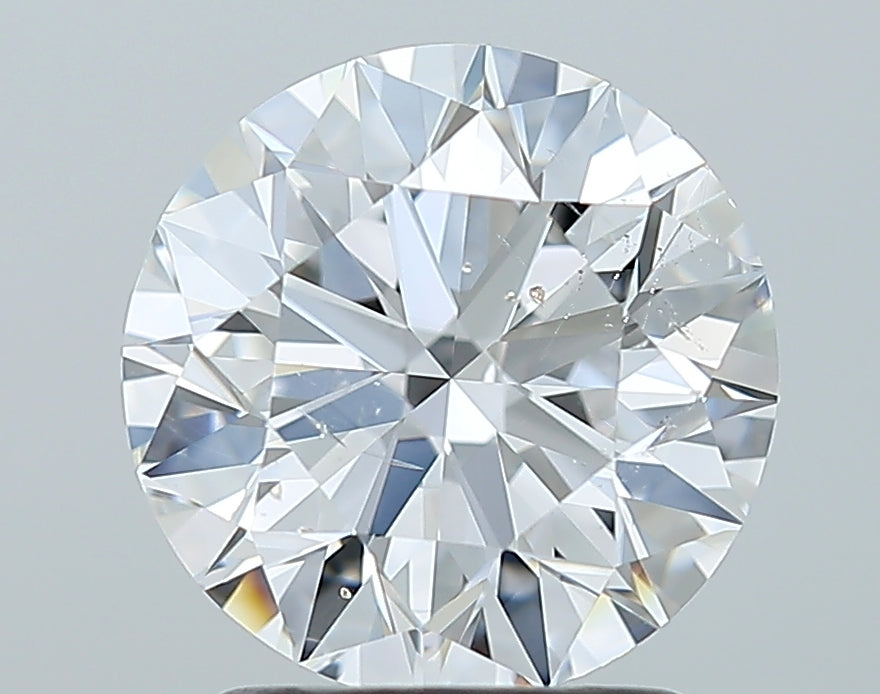 GIA 2.01 Carat Round Brilliant Natural Diamond 鑽石