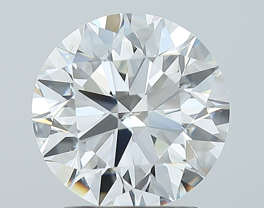 GIA 2 Carat Round Brilliant Natural Diamond 鑽石