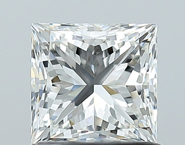 GIA 0.9 Carat Princess Cut Natural Diamond 鑽石