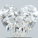 GIA 1.57 Carat Heart Natural Diamond 鑽石