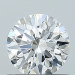 GIA 0.54 Carat Round Brilliant Natural Diamond 鑽石
