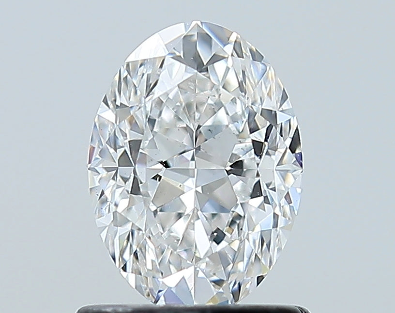GIA 0.90 Carat Oval Natural Diamond