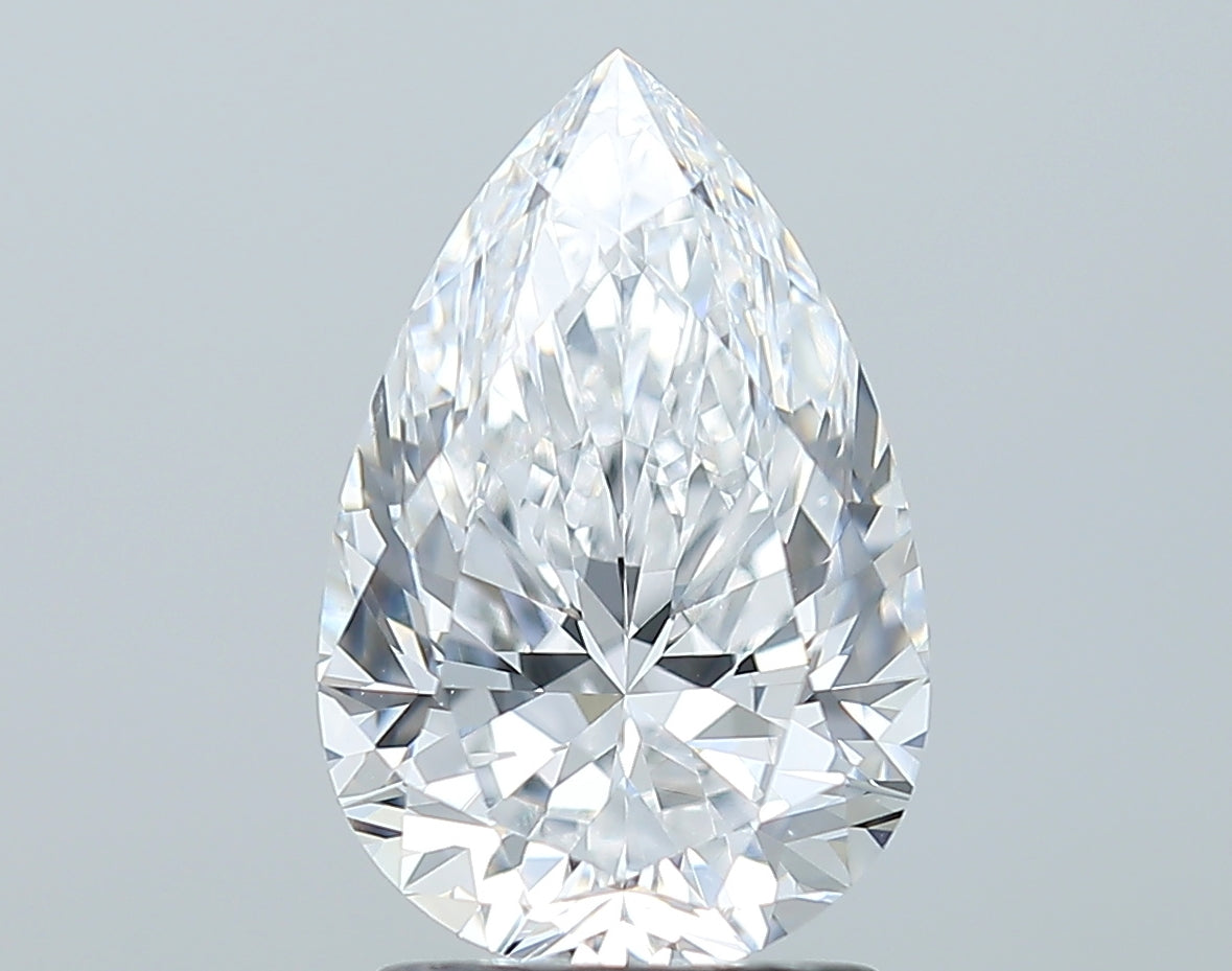 GIA 2.02 Carat Pear Natural Diamond 鑽石