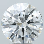 GIA 3.52 Carat Round Brilliant Natural Diamond 鑽石