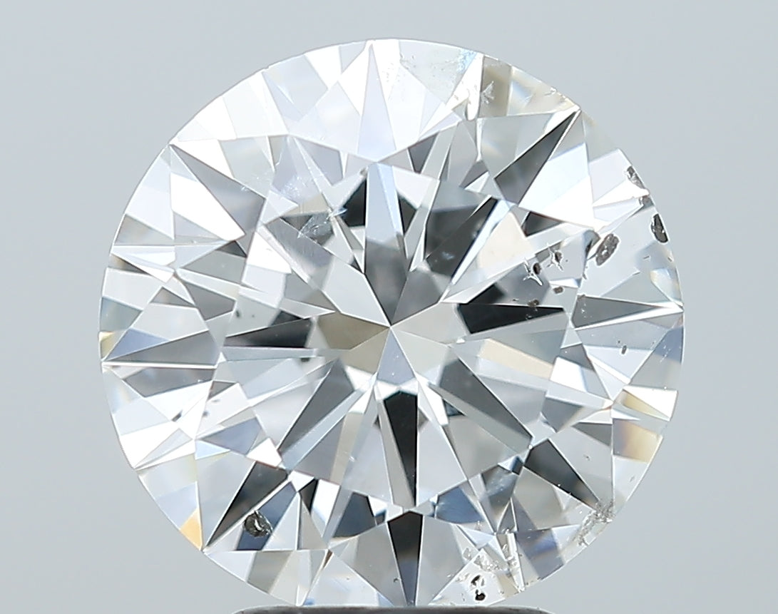 GIA 3.52 Carat Round Brilliant Natural Diamond 鑽石
