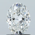 GIA 1.00 Carat Oval Natural Diamond