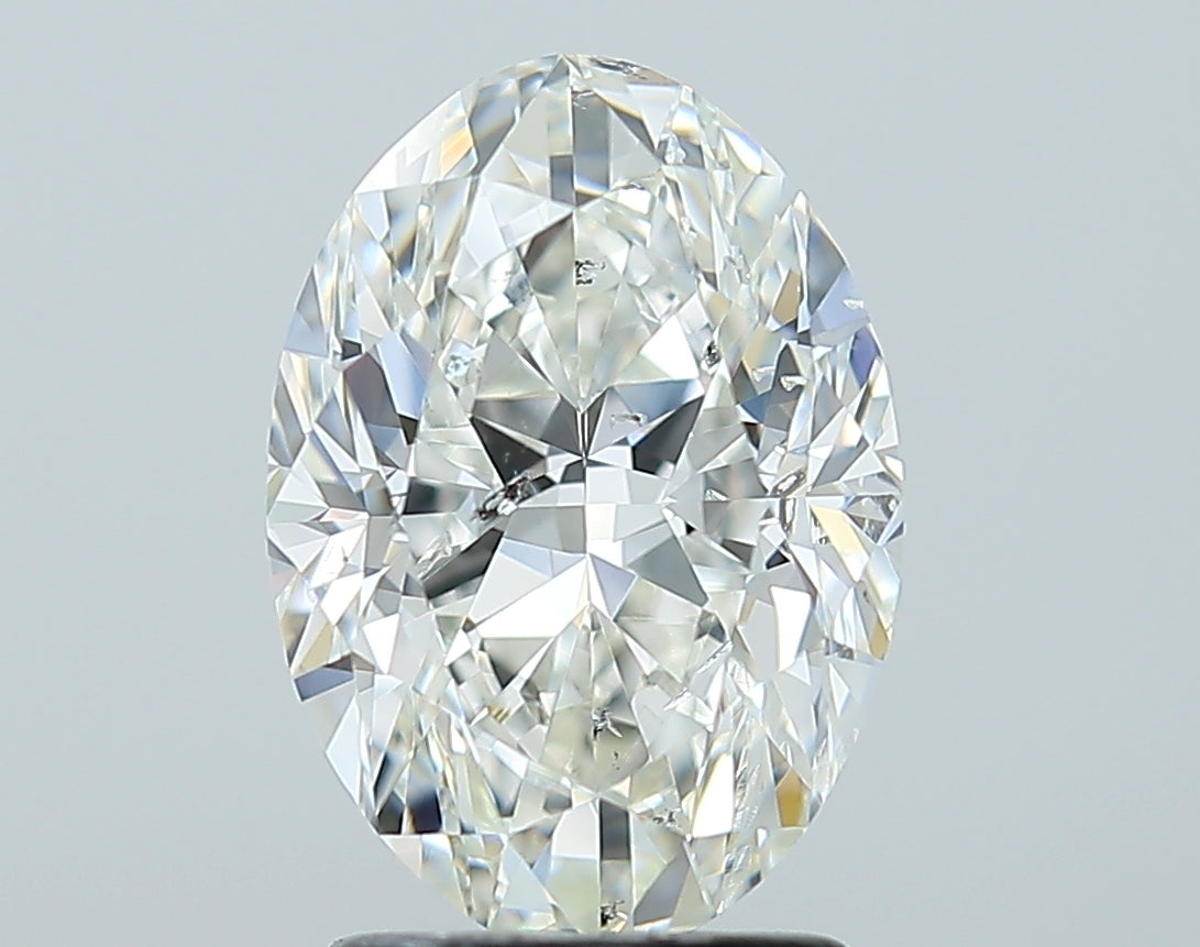 GIA 2.01 Carat Oval Natural Diamond 鑽石