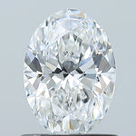 GIA 0.91 Carat Oval Natural Diamond