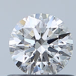 GIA 0.57 Carat Round Brilliant Natural Diamond 鑽石