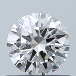 GIA 0.51 Carat Round Brilliant Natural Diamond
