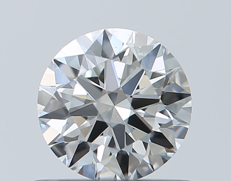 GIA 0.54 Carat Round Brilliant Natural Diamond 鑽石