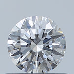 GIA 0.5 Carat Round Brilliant Natural Diamond 鑽石