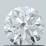 GIA 0.6 Carat Round Brilliant Natural Diamond 鑽石