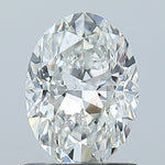 GIA 1.00 Carat Oval Natural Diamond