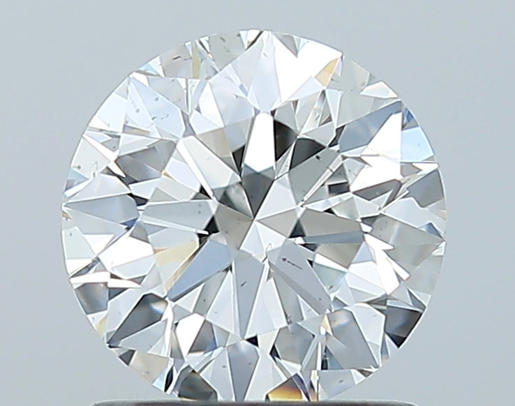GIA 1.12 Carat Round Brilliant Natural Diamond 鑽石