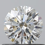 GIA 0.58 Carat Round Brilliant Natural Diamond 鑽石
