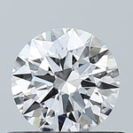 GIA 0.52 Carat Round Brilliant Natural Diamond 鑽石