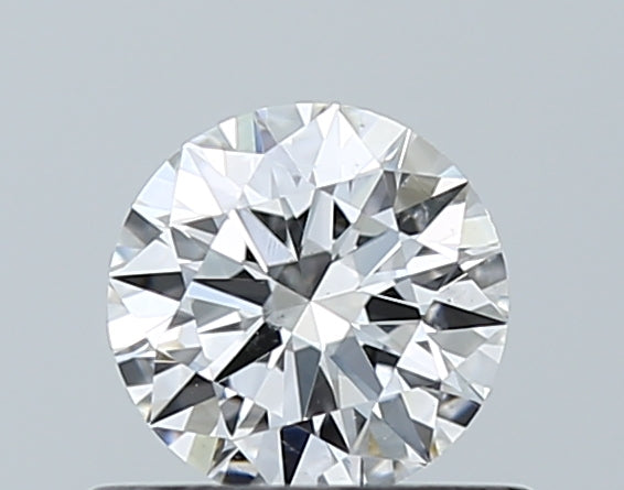 GIA 0.52 Carat Round Brilliant Natural Diamond 鑽石