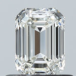 GIA 0.7 Carat Emerald Natural Diamond 鑽石