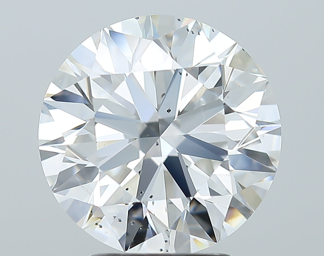 GIA 3.51 Carat Round Brilliant Natural Diamond 鑽石