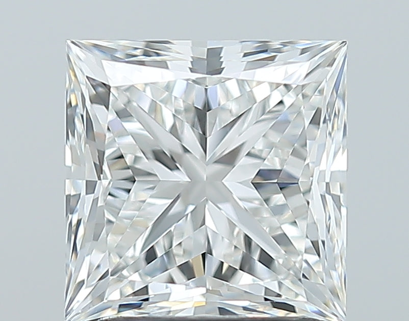 GIA 2.02 Carat Princess Cut Natural Diamond 鑽石