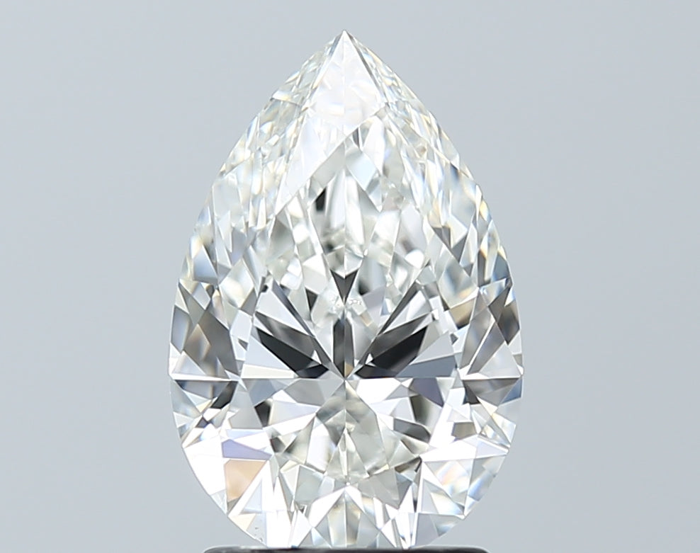 GIA 2.01 Carat Pear Natural Diamond 鑽石