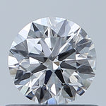 GIA 0.56 Carat Round Brilliant Natural Diamond 鑽石