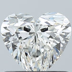 GIA 0.8 Carat Heart Natural Diamond 鑽石