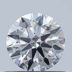 GIA 0.52 Carat Round Brilliant Natural Diamond 鑽石