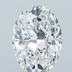 GIA 0.80 Carat Oval Natural Diamond