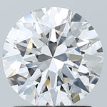 GIA 1.54 Carat Round Brilliant Natural Diamond 鑽石