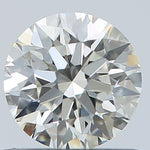 GIA 0.63 Carat Round Brilliant Natural Diamond 鑽石