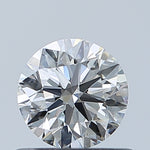 GIA 0.56 Carat Round Brilliant Natural Diamond 鑽石