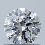 GIA 0.51 Carat Round Brilliant Natural Diamond 鑽石