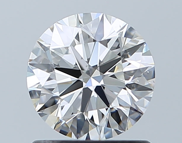 GIA 0.90 Carat Round Brilliant Natural Diamond