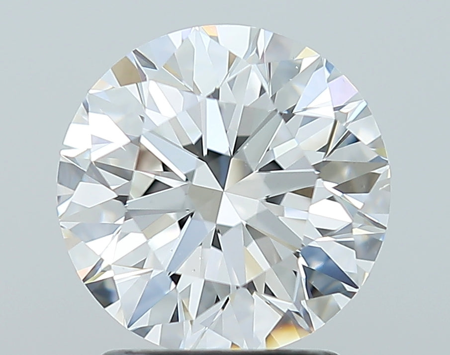 GIA 2.01 Carat Round Brilliant Natural Diamond 鑽石