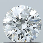 GIA 0.63 Carat Round Brilliant Natural Diamond 鑽石