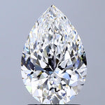 GIA 2.02 Carat Pear Natural Diamond 鑽石