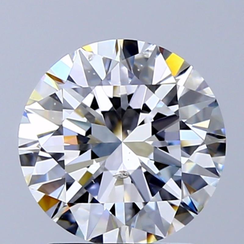GIA 2 Carat Round Brilliant Natural Diamond 鑽石