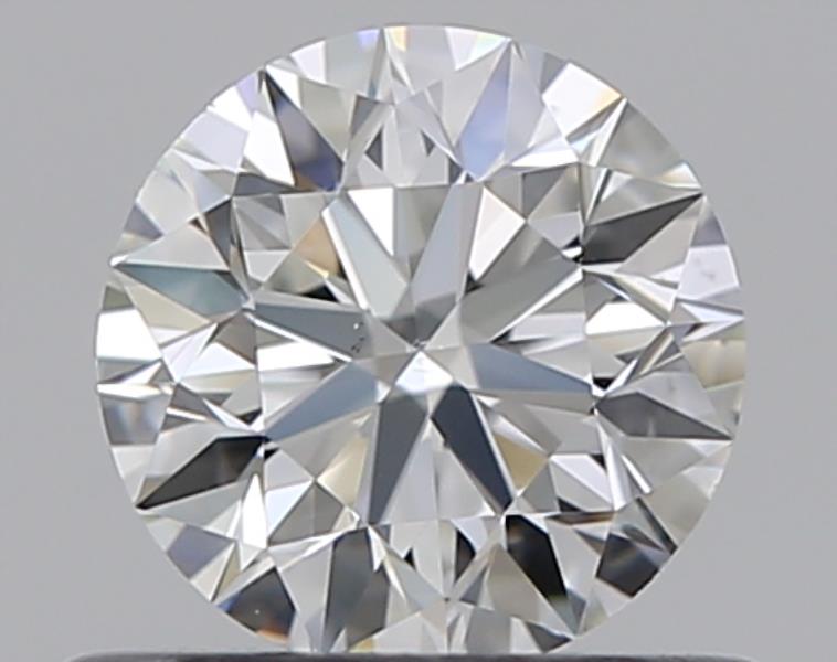 GIA 0.50 Carat Round Brilliant Natural Diamond