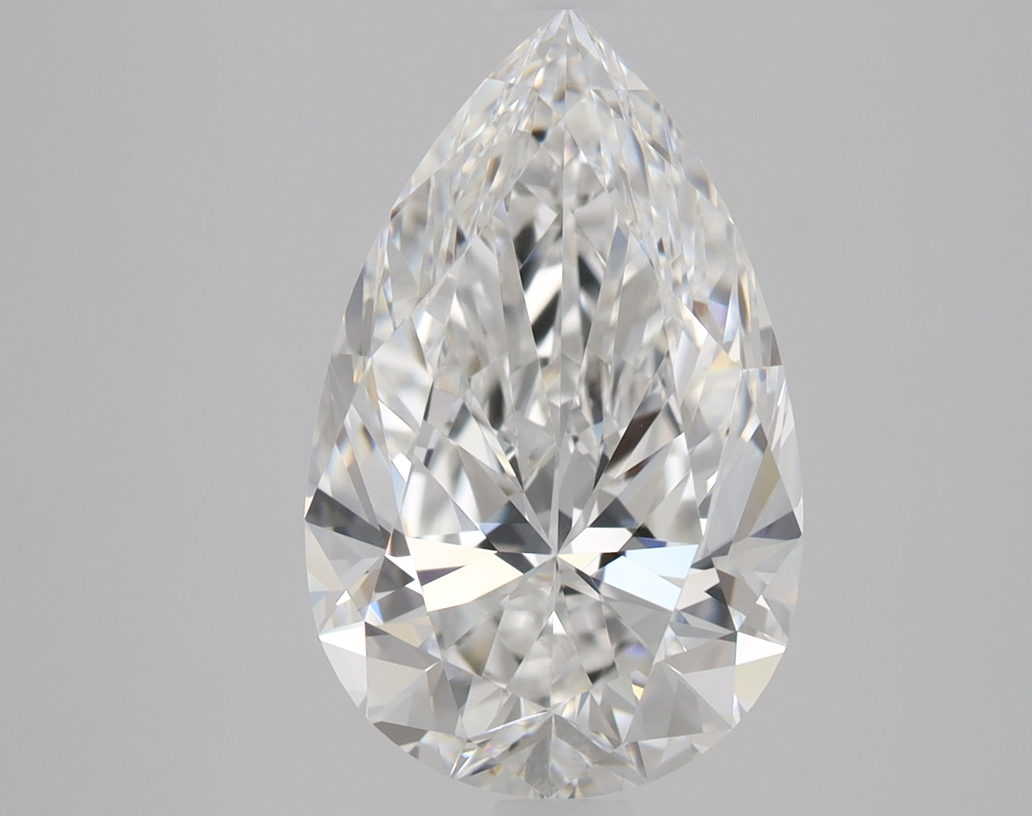 GIA 2.01 Carat Pear Natural Diamond