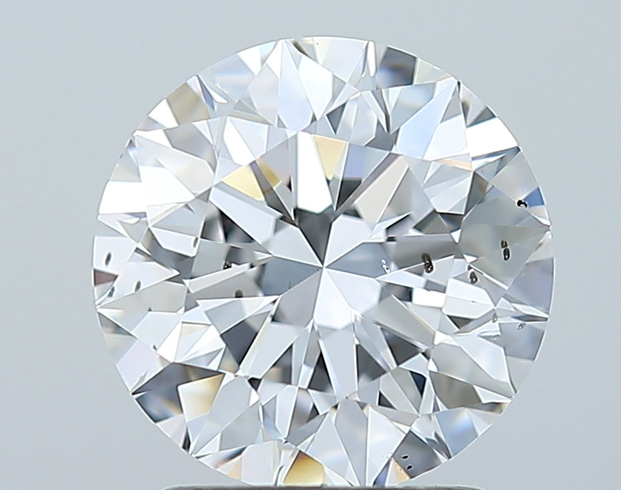 GIA 2.01 Carat Round Brilliant Natural Diamond 鑽石