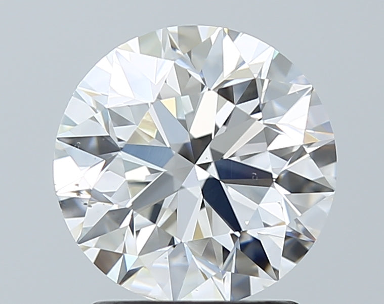 GIA 2 Carat Round Brilliant Natural Diamond 鑽石