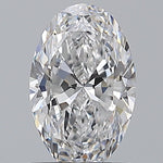 GIA 1.00 Carat Oval Natural Diamond