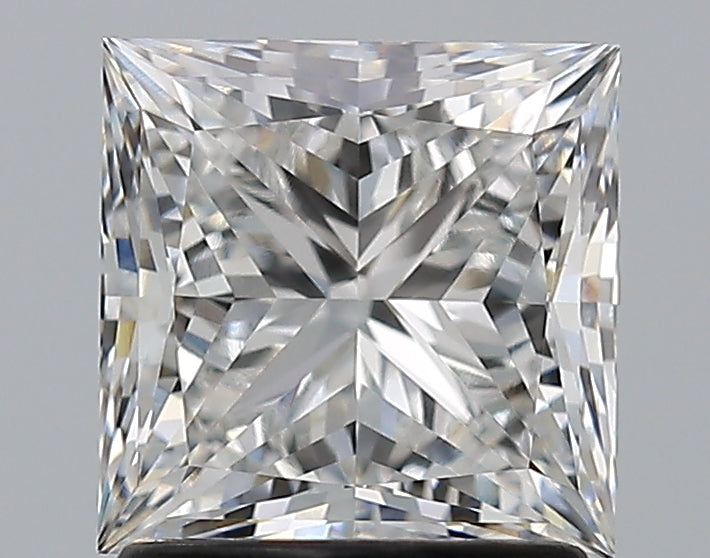 GIA 1.71 Carat Princess Cut Natural Diamond